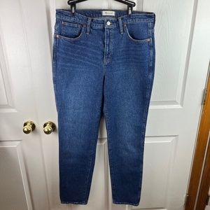 Madewell Stovepipe Full Length Jeans Size 32